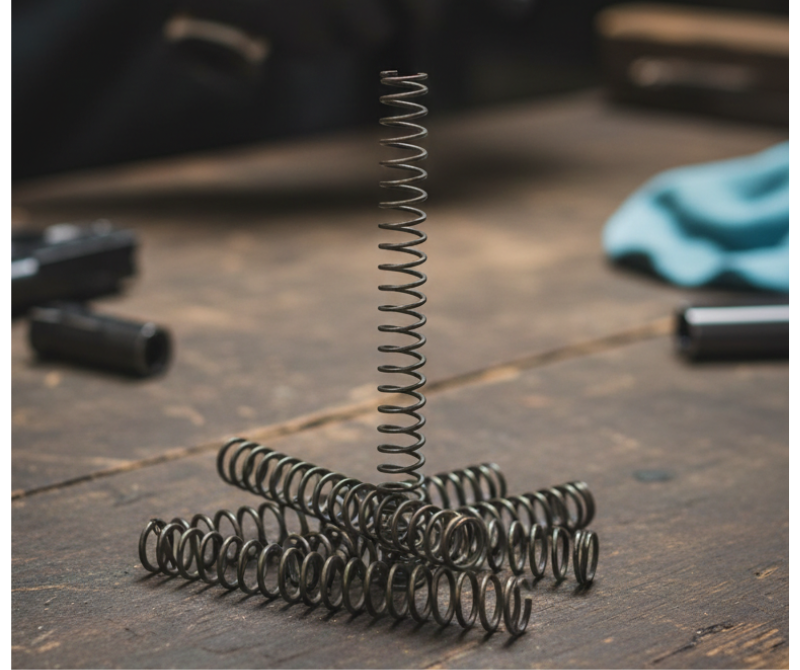 Aksa AK14,15,16,17 & 18 Black Spring | Self-Defense Tool Accessory | Black